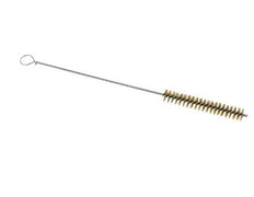 Cepillo de tubo con ojal de 15 mm de alambre de latón corrugado