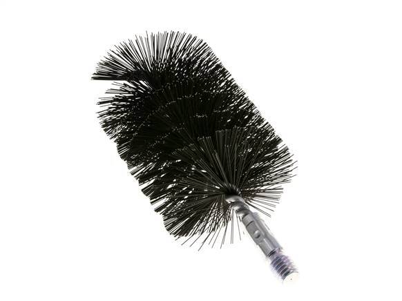 Cepillo de tubo de 75 mm de alambre de acero liso (0,40 mm)