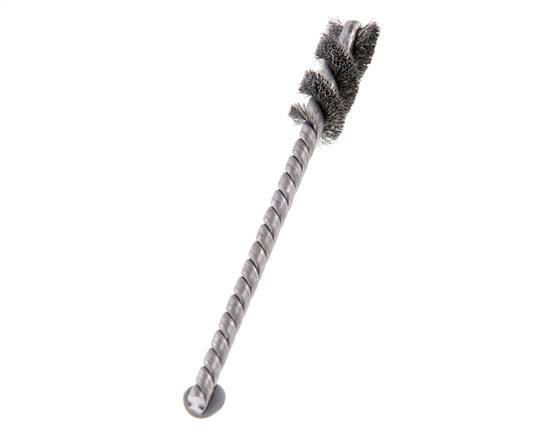 Cepillo cilíndrico 10 mm Eje de 3,8 mm Alambre de acero