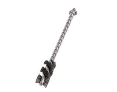 Cepillo cilíndrico 10 mm Eje de 3,8 mm Alambre de acero