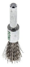 Cepillo de alambre 12 mm 6 mm Eje de alambre de acero inoxidable 0,3 mm ondulado