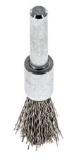 Cepillo de alambre 12 mm 6 mm Eje de alambre de acero inoxidable 0,3 mm ondulado