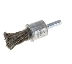 Cepillo de alambre 19 mm 6 mm Eje de alambre de acero inoxidable 0,35 mm 6xTrenzado