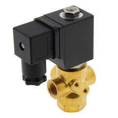 Electroválvula TP-DD 1/4'' 3/2 Vías UN Latón EPDM 0-1,7bar 230V CA