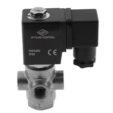 Electroválvula TP-DC 1/4'' 3/2 vías DI Acero inoxidable EPDM 0-3,5bar 230V CA