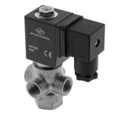 Válvula solenoide TP-DB 1/4'' 3/2 vías NO Acero inoxidable EPDM 0-3.2bar 380V AC