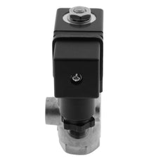 Electroválvula TP-DA 1/4'' 3/2 vías NC Acero inoxidable FKM 0-3,2bar 230V CA