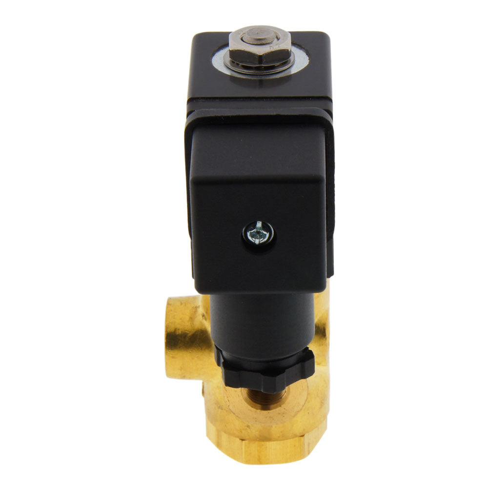 Electroválvula TP-DA 1/8'' 3/2 Vías NC Latón EPDM 0-11bar 380V AC