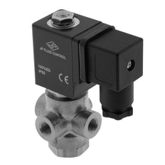 Electroválvula TP-DD 1/8'' 3/2 Vías UN Acero inoxidable EPDM 0-4bar 12V DC