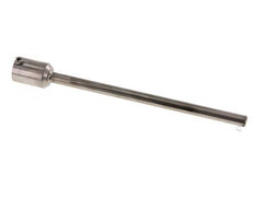 Termopozo de acero inoxidable de conexión soldada para vástago de 200 mm, máx. 600°C y 25 bares