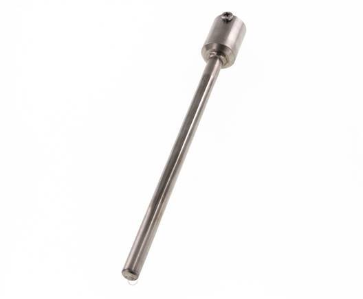 Termopozo de acero inoxidable de conexión soldada para vástago de 200 mm, máx. 600°C y 25 bares