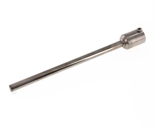 Termopozo de acero inoxidable de conexión soldada para vástago de 200 mm, máx. 600°C y 25 bares