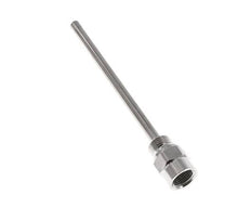 Termopozo de acero inoxidable G 1/2 pulgadas para vástago de 200 mm Máx. 600°C y 25 bares