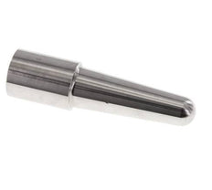 Termopozo de conexión soldable de acero inoxidable para vástago de 100 mm máx. 600°C y 25 bares