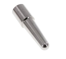 Termopozo de conexión soldable de acero inoxidable para vástago de 100 mm máx. 600°C y 25 bares
