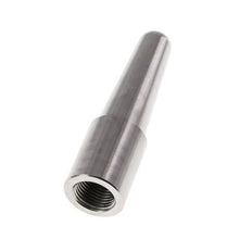 Termopozo de conexión soldable de acero inoxidable para vástago de 100 mm máx. 600°C y 25 bares
