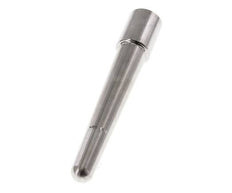 Termopozo de conexión soldable de acero inoxidable para vástago de 160 mm Máx. 600°C y 25 bares