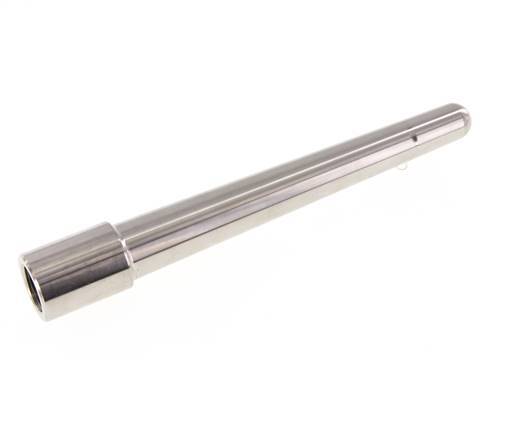 Termopozo de conexión soldable de acero inoxidable para vástago de 200 mm máx. 600°C y 25 bares