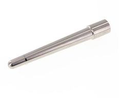 Termopozo de conexión soldable de acero inoxidable para vástago de 200 mm máx. 600°C y 25 bares