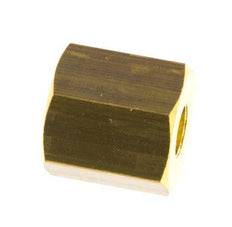 M8x1 x 4mm Brass Union nut for Compression fitting [10 Pieces]