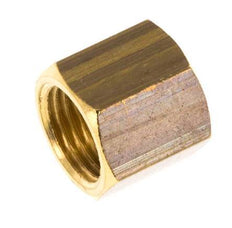 M10x1 x 5mm Brass Union nut for Compression fitting [10 Pieces]
