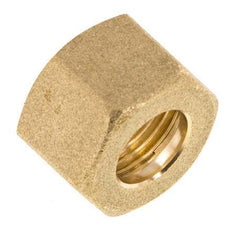 M18x1.5 x 12mm Brass Union nut for Compression fitting [2 Pieces]