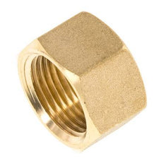 M20x1.5 x 14mm Brass Union nut for Compression fitting [2 Pieces]