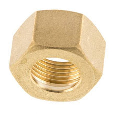 M20x1.5 x 14mm Brass Union nut for Compression fitting [2 Pieces]