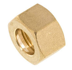 M20x1.5 x 14mm Brass Union nut for Compression fitting [2 Pieces]