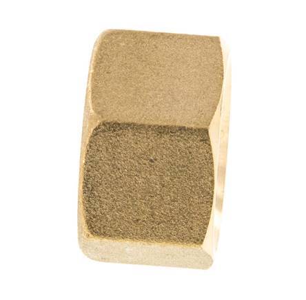 M20x1.5 x 14mm Brass Union nut for Compression fitting [2 Pieces]