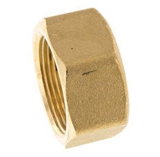 Tuerca de unión de latón M30x1,5 x 22 mm para racor de compresión