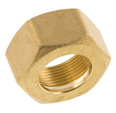 Tuerca de unión de latón M30x1,5 x 22 mm para racor de compresión