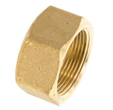 Tuerca de unión de latón M30x1,5 x 22 mm para racor de compresión