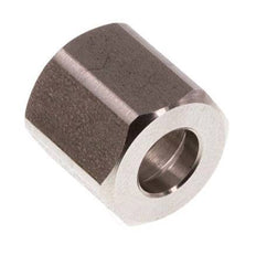 M10x1 x 6LL Tuerca de unión de acero inoxidable para anillo de corte