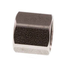 M10x1 x 6LL Tuerca de unión de acero inoxidable para anillo de corte