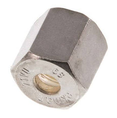 M14x1,5 x 6S Tuerca de unión de acero inoxidable para anillo de compresión
