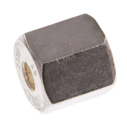 M14x1,5 x 6S Tuerca de unión de acero inoxidable para anillo de compresión