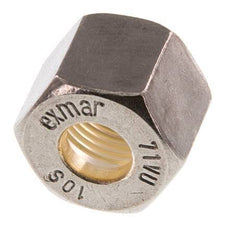 M18x1,5 x 10S Tuerca de unión de acero inoxidable para anillo de compresión