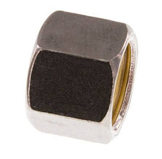 M18x1,5 x 10S Tuerca de unión de acero inoxidable para anillo de compresión