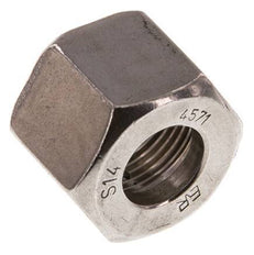 M22x1,5 x 14S Tuerca de unión de acero inoxidable para anillo de corte