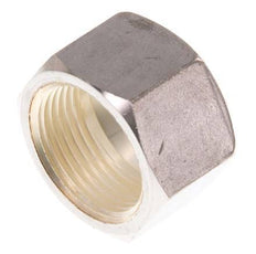 M22x1,5 x 15L Tuerca de unión de acero inoxidable para anillo de compresión