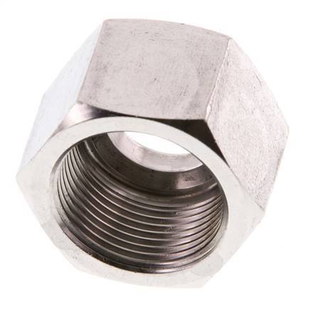 M24x1,5 x 16S Tuerca de unión de acero inoxidable para anillo de corte