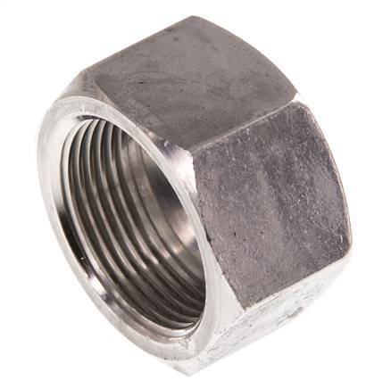 M26x1,5 x 18L Tuerca de unión de acero inoxidable para anillo de corte