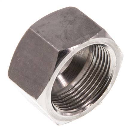 M26x1,5 x 18L Tuerca de unión de acero inoxidable para anillo de corte
