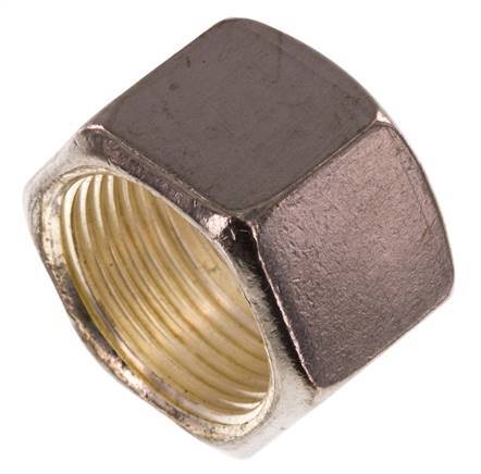 M30x2 x 20S Tuerca de unión de acero inoxidable para anillo de compresión