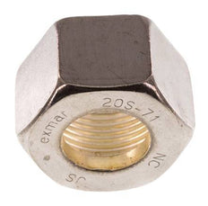 M30x2 x 20S Tuerca de unión de acero inoxidable para anillo de compresión