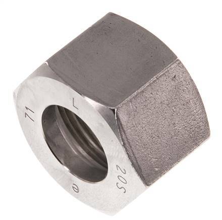 M30x2 x 20S Tuerca de unión de acero inoxidable para anillo de corte