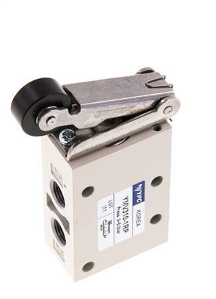válvula de palanca de rodillo 3/2 G1/8'' 0-8bar/0-112psi YPC