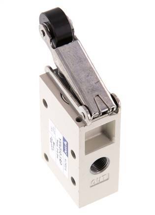 válvula de palanca de rodillo 3/2 G1/8'' 0-8bar/0-112psi YPC