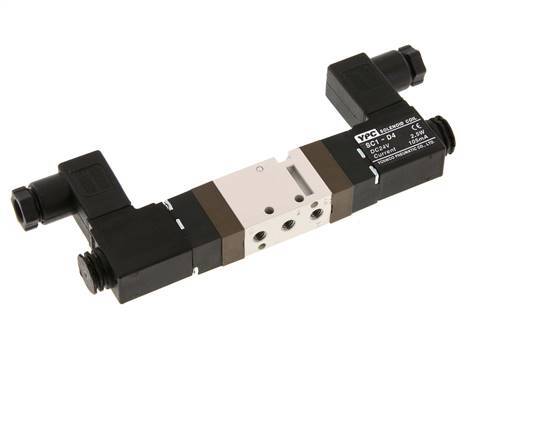 5/2 M5 Válvula solenoide biestable 115V AC 1.5-10bar/21.0-140psi YPC